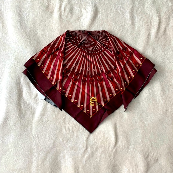 NWT Authentic Gucci 1970 GG woven prints Scarf - Picture 5 of 6